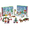 Image de Plus Plus - Calendrier de l'Avent 2024 avec 25 Cadeaux Surprises, Contient 600 pièces - Jeu de Construction - Cadeau de Noël pour Garçons, Filles, Enfants dès 5 Ans