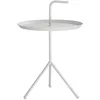 Image de HAY Table d'appoint en Acier allié, Blanc, 48 x 48 x 65 cm