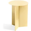 Image de HAY Plateau Rond Haut Table d'appoint, Acier allié, Jaune Clair, 35 cm