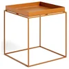 Image de HAY Tray Table Medium Table d'appoint en Acier Caramel 44 cm