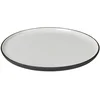 Image de Broste Copenhagen Assiette à dessert en faïence Marron/blanc 14531561