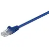 Image de MicroConnect B-UTP5005B RJ45 Câble réseau, câble patch 0.5 m bleu 1 pc(s)