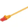 Image de MicroConnect B-UTP6005Y RJ45 Câble réseau, câble patch 0.5 m jaune 1 pc(s)