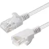 Image de MicroConnect V-UTP6075W-SLIM RJ45 Câble réseau, câble patch 7.5 m blanc 1 pc(s)