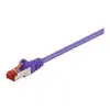 Image de MicroConnect B-FTP601P RJ45 Câble réseau, câble patch 1 m violet 1 pc(s)