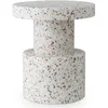 Image de Normann Copenhagen Tabouret en 100% polyéthylène Post-Industriel à Basse densité, de Couleur Blanche, Dimensions : 36 x 36 x 42 cm, 603005