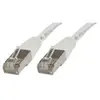 Image de MicroConnect B-FTP5005W RJ45 Câble réseau, câble patch 0.5 m blanc 1 pc(s)