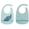 Image de 2 bavoirs silicone Elphee