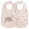 Image de 2 Bavoirs velcro Ozzo Rose