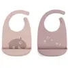 Image de 2 bavoirs silicone Ozzo