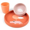Image de Done By Deer Ensemble De Dîner Nuages Heureux Silicone