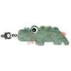 Image de Doudou attache-sucette Croco Vert