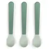 Image de Cuillère bébé Foodie Easy-grip lot de 3 Vert