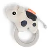 Image de Hochet avec anneau de dentition Dotti Sable