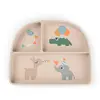 Image de Done By Deer Assiette à Compartiments Stick & Stay Celebration