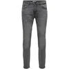 Image de Only & Sons Jean Skinny ONSWARP Taille Basse Skinny Fit Jeans Grey Denim 34 34 Grey Denim (US) 34 / L34