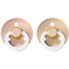 Image de BIBS Colour Natural Rubber Size 3: 18+ months tétine Blush Night / Vanilla Night 2 pcs