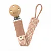 Image de Attache-sucette Pacifier Clip Blush/Ivory