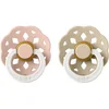 Image de BIBS Boheme Natural Rubber Night Size 1: 0+ months tétine Blush / Vanila 2 pcs