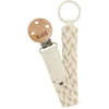 Image de Attache-sucette Pacifier Clip Ivory/Vanilla