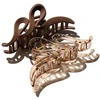 Image de Hairlust - Large Claw Hair Clips, Wave, Café/Clear Barrettes et pinces à cheveux 1 pieces female