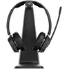 Image de EPOS Impact 1061 Micro-casque supra-auriculaire Bluetooth Stereo noir micro-casque, avec station daccueil et de charge ordinateur
