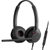 Image de EPOS Impact 760 Casque Filaire USB-C & USB-A Double Oreillette pour Bureau avec Micro Anti-Bruit, Commandes in-Line, Son Haute Qualité, Confort Prolongé, Idéal pour Appels Business et Télétravail