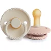 Image de FRIGG Rope Size 2:6-18 months tétine Blush/Cream 2 pcs