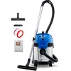 Image de Nilfisk Multi II 22L INOX Aspirateur Eau et Poussière pour la Maison, Jardin et Voiture (1200 W)