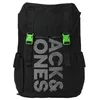 Image de JACK & JONES Jacashford Sac à dos en maille pour homme Noir/détail : vert islandais, Noir/détails : vert islandais, Einheitsgröße