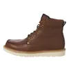 Image de JACK & JONES Homme Jfwarchway PU MOC Boot Bottines à Lacets, Cognac, 45 EU