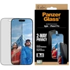 Image de PanzerGlass Protection d'écran Privacy Ultra-Wide Fit Anti-bactérienne avec applicateur Apple iPhone 17 Pro