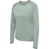 Image de Newline, nwlBEAT W T-Shirt L/S, Vert Milieu, 2XL