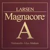 Image de LARSEN STRINGS Cordes pour violoncelle Magnacore A Acier Medium