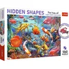 Image de Trefl 10676 1000 + 60 Elemente, Versteckte Formen Finden, Unkonventionelles Puzzle, Wasser, Fische, Tiere, Kreative Unterhaltung, Spaß Für Erwachsene Und Kinder AB 12 Jahren, Unterwasserleben