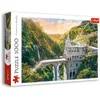 Image de Trefl - Sanctuaire de Las Lajas, Colombie - Puzzle 1000 Pièces - Basillique Colombienne, Amérique du Sud, Puzzle DIY, Divertissement Créatif, Amusant, Puzzle Classiques pour Adultes et Enfants 12+