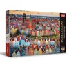 Image de Trefl Premium Plus Quality - Puzzle Photo Odyssey : Vue sur la Ville de Gda sk, Pologne : Village d’Oia, Santorin - 1000 pièces, Série de Photos Uniques, pour Adultes et Enfants à partir de 12 Ans
