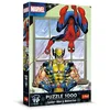 Image de Trefl Premium Plus Quality - Puzzle de Noël Marvel, Spider-Man & Wolverine: Noël - 1000 Pièces, Personnages Favoris, pour Les Adultes et Les Enfants à partir de 14 Ans