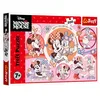 Image de Trefl - Disney Minnie, Minnie Mouse Habits - Puzzle de 200 pièces - Puzzle coloré avec des Personnages de Contes de fées, pour Les Enfants à partir de 7 Ans