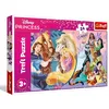 Image de Trefl - Princesses Disney, Le Sourire de l'amitié - 24 Maxi Puzzle - 24 Grandes pièces, Divertissement créatif, pour Enfants à partir de 3 Ans