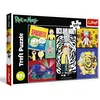 Image de Trefl - Rick et Morty, Strange Place in The Galaxy - Puzzle de 300 pièces - Puzzle coloré avec des Personnages de Dessins animés, Divertissement créatif, Amusement pour Les Enfants de 8 Ans et Plus