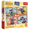 Image de Trefl - Lilo & Stitch, Hawaiian Vacation - Puzzle 4-en-1, 4 Puzzles, 35 à 70 pièces - Puzzles colorés avec des Personnages de Films, Amusant pour Les Enfants âgés de 4 Ans et Plus.