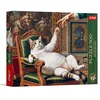 Image de Trefl Premium Plus Quality - Puzzle Pets as Art: Son Altesse Fluffy - 500 pièces, série Motifs intemporels, pièces Parfaitement ajustées, pour Adultes et Enfants âgés de 10 Ans et Plus