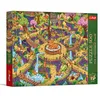 Image de Trefl Premium Plus Quality - Le Puzzle du Labyrinthe Impossible : Capybaras rigolos - 500 pièces, série Thèmes intemporels, emboîtement Parfait, pour Adultes et Enfants à partir de 10 Ans