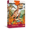 Image de Trefl - Puzzle Effet 3D, Dinosaure - 160 éléments - 40e Anniversaire Trefl, Puzzle Coloré avec des Animaux, pour Les Enfants à partir de 6 Ans