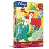 Image de Trefl - La Petite Sirène - Puzzle 160 Pièces - Puzzles colorés avec Les Personnages du Dessin animé de Disney, Loisir pour Les Enfants à partir de 6 Ans