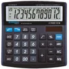 Image de Calculatrice de Bureau DONAU Tech/K-DT4122-01 Fonction Racine 12 Chiffres/ 136x134x28mm/ Couleur: Noir/Calculatrice avec Affichage 12 Chiffres/Double Alimentation/Design Compact/Garantie 5 Ans