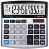 Image de Calculatrice de Bureau DONAU Tech/K-DT4101-38 Fonction Racine à 10 Chiffres/ 136x134x28mm/ Couleur: Argent/Calculatrice avec Affichage à 10 Chiffres/Double Alimentation/Garantie 5 Ans