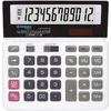 Image de Calculatrice de Bureau DONAU Tech/K-DT4125-09 Fonction Racine 12 Chiffres/ 156x152x28mm/ Couleur : Blanc/Calculatrice avec Affichage 12 Chiffres/Double Alimentation/Garantie 5 Ans
