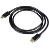 Image de Câble de raccordement Akyga Fiche mâle DisplayPort 1.8 m noir AK-AV-10 Câble DisplayPort